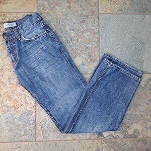 B by Bullhead 28x30 Men’s Straight Leg Denim Jeans Medium Blue Wash